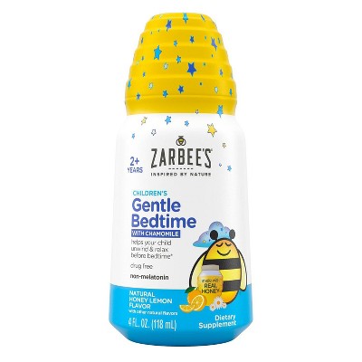 Zarbee's Children Gentle Bedtime Liquid - Honey Lemon - 4oz *Exp 5/26*