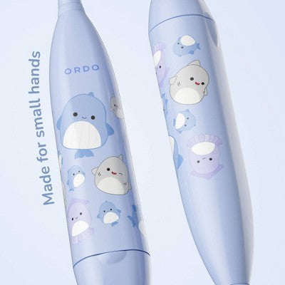 ORDO Sonic Kids' Battery Toothbrush - Squishmallows Samir - Blue