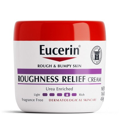 Eucerin Roughness Relief Cream Fragrance Free Body Cream for Dry Skin - 16oz