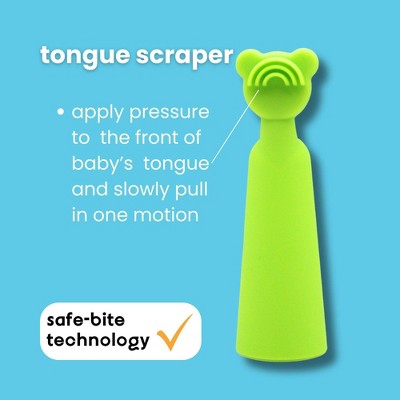Oogiebear Fingerbrush and Tongue Scraper