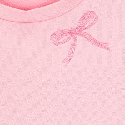 Carter's Girls Size 6M Just One You Baby Girls' 3pc Bows Top & Bottom Set - Pink