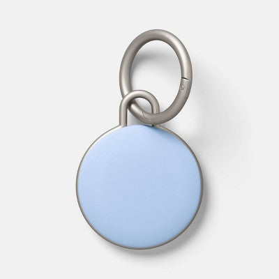 AirTag Silicone Holder - heyday  Periwinkle Blue: Electronics Carabiner Case