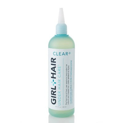 Girl+Hair Clear+ Apple Cider Vinegar Clarifying Hair Rinse, with ACV & Rice Water - 10.1 fl oz