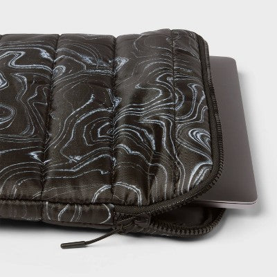 15" Laptop Sleeve - heyday  Black & White Agate: Fits Most 15" Models