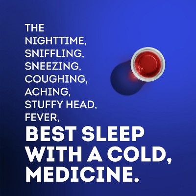 Vicks NyQuil Severe Cold & Flu Liquid Berry 12 fl oz *Exp 01/2027*