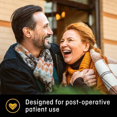 Unisex - Medium - FUTURO Anti-Embolism Stockings Knee Length Closed Toe - White *Open Box New Product*