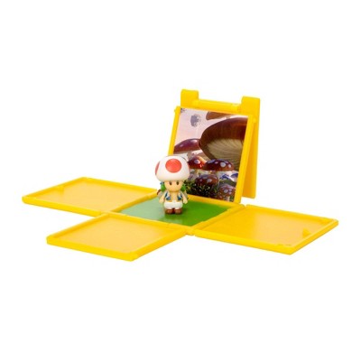Nintendo The Super Mario Bros. Movie Toad Mini Figure with Question Block