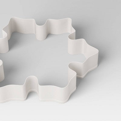 Medium Christmas Snowflake Cookie Cutter White - Wondershop