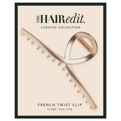 The Hair Edit French Twist Claw Clip