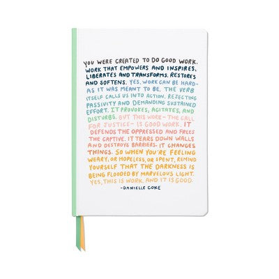 Designworks Ink Ruled Jumbo Journal Do Good Work