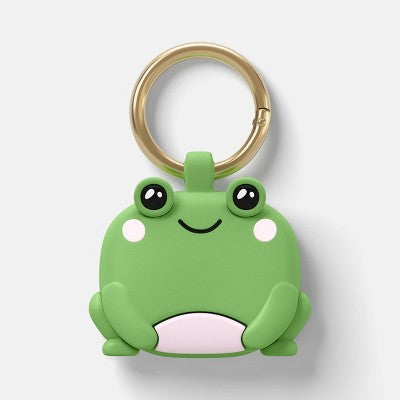 Apple AirTag Keychain - heyday  Frog: Silicone Holder with Carabiner
