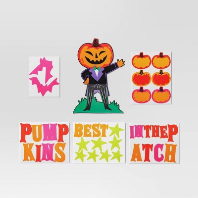13pk Halloween Door Decor Kit Pumpkin Patch - Hyde & EEK! Boutique