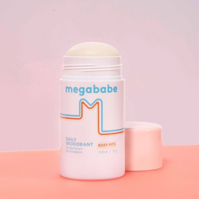 Megababe Rosy Pits Daily Deodorant - 2.6oz