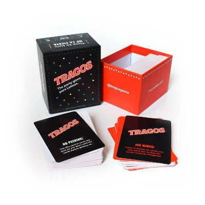 Tragos Latino Party Card Game