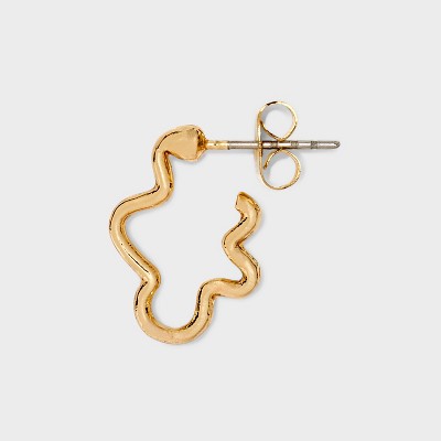 Mixed Heart Ear Cuff and Hoop Earring Set 8pc - Universal Thread