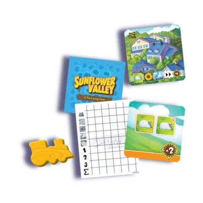 Sunflower Valley - A Tile Laying Game Board Game