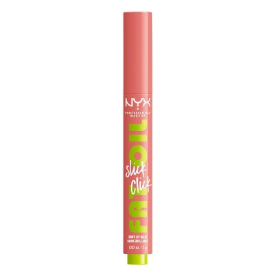 NYX Professional Makeup Fat Oil Slick Click Tinted Lip Balm - Story or Post - 0.07oz