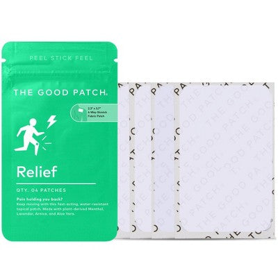 The Good Patch Relief Plant Patch - 4ct