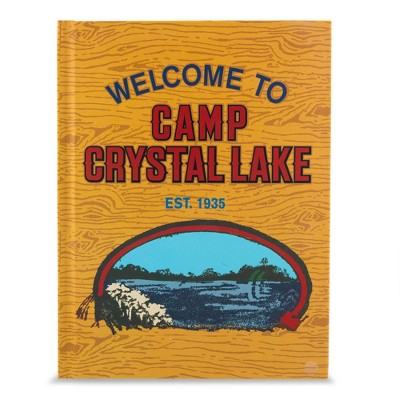 Silver Buffalo Friday The 13th Welcome To Camp Crystal Lake Hardcover Journal Notebook