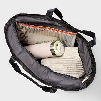 Daypack Packing Tote Bag - Open Story  Gray