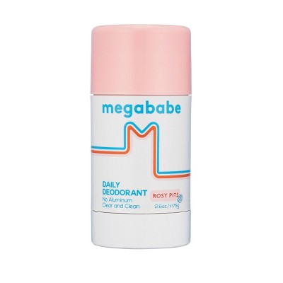 Megababe Rosy Pits Daily Deodorant - 2.6oz