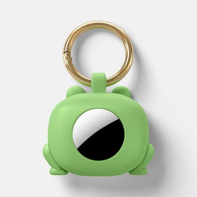 Apple AirTag Keychain - heyday  Frog: Silicone Holder with Carabiner
