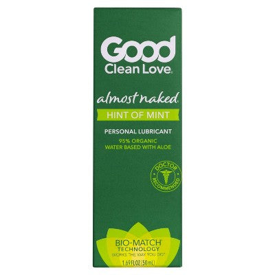 Good Clean Love Almost Naked Hint of Mint Personal Lubricants - 1.69oz
