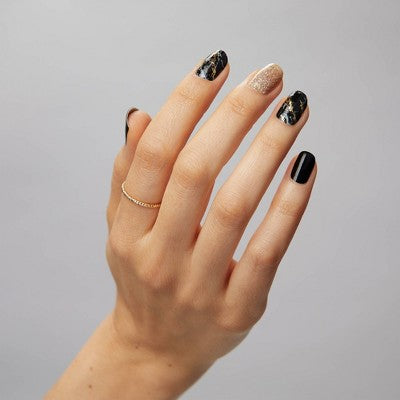 Dashing Diva Nail Art - Black Obsidian, 32ct