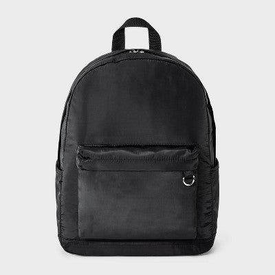 Nylon Collegiate Dome Backpack - Wild Fable  Black