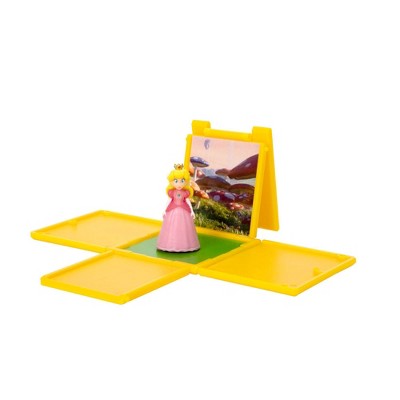 Nintendo The Super Mario Bros. Movie Peach Mini Figure with Question Block