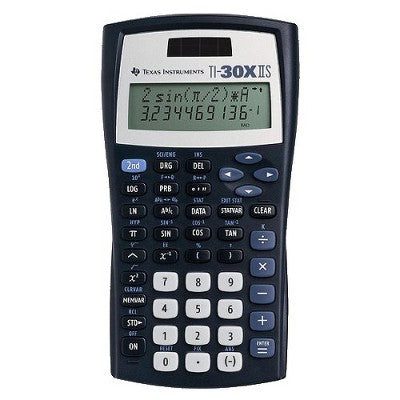 Texas Instruments TI30XIIS Scientific Calculator - Black