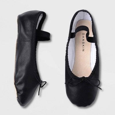 Girls' 13 Ballet Dance Shoes Danskin - Black