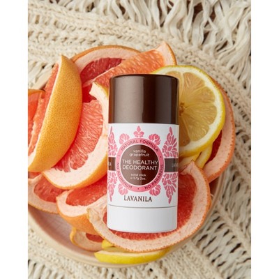 Lavanila Aluminum-Free Natural Deodorant - Vanilla Grapefruit - 2oz