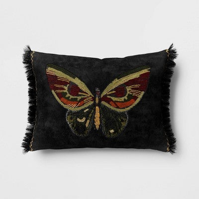 Lumbar Moth Pillow - Threshold