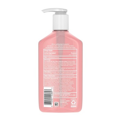 Neutrogena Oil-Free Salicylic Acid Pink Grapefruit Pore Cleansing Acne Face Wash with Vitamin C - 9.1 fl oz