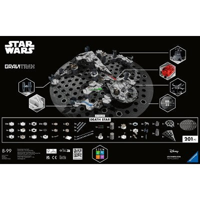Ravensburger GraviTrax Star Wars Deathstar Action Set - 201pc *DAMAGED BOX*