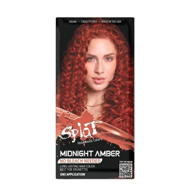 Splat Semi-Permanent Hair Color - Midnight Amber - 6 fl oz