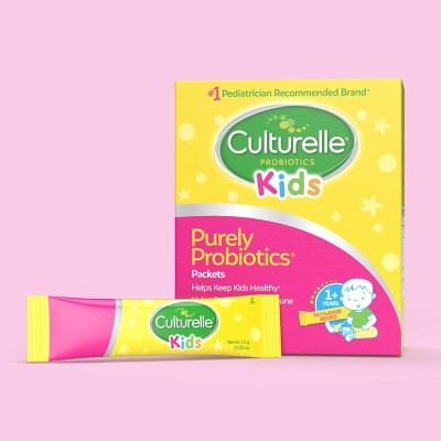 Culturelle Kids Daily Probiotic Packets for Healthy Immune and Digestive System - 1.5oz/30ct *Damaged Packaging* *Exp 8/27*