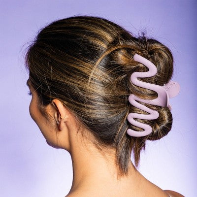 Gimme Beauty Thick Claw Clip Purple
