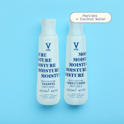 V&Co. Beauty Moisturizing + Peptide Conditioner - 12 fl oz