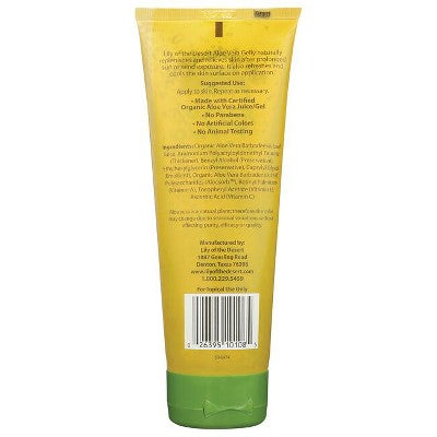 Lily of the Desert 99% Aloe Vera Gelly Soothing Moisturizer 8 oz Gel *Exp 5/27*