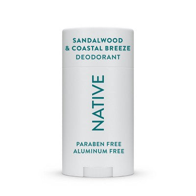 Native Limited Edition Fall Getaway Deodorant - Sandalwood & Coastal Breeze - 2.65oz