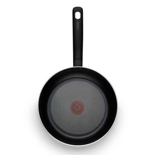 T-fal 12.5 Inch Frying Pan, Simply Cook Nonstick Cookware Black *Scratched on Bottom* *Damaged Packaging*