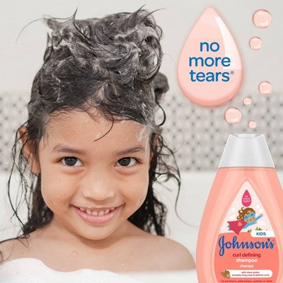 Johnson's Kids Curl-Defining Shampoo, Shea Butter, for Toddler's Hair - 13.6 fl oz