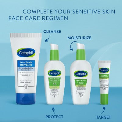 Cetaphil Extra Gentle Exfoliating Face Wash Daily Scrub   - 6 fl oz