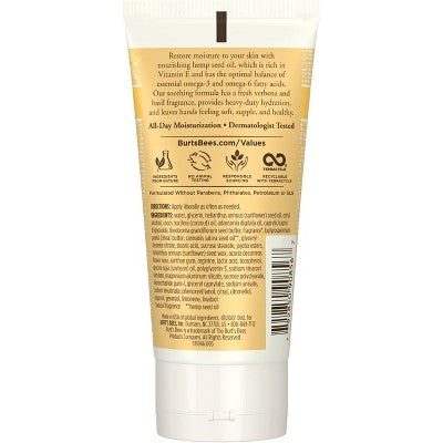 Burt's Bees Hemp Hand Cream - 2.5oz