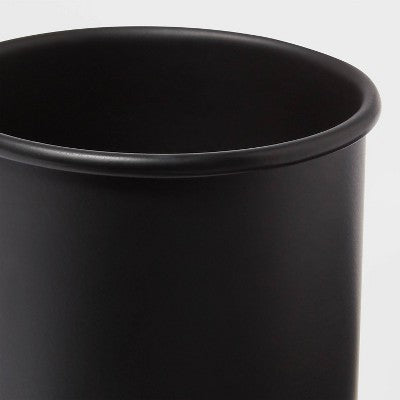 Tumbler Black Metal - Threshold : Iron Bathroom Accessory, Traditional Style, 12oz Capacity, Easy to Clean