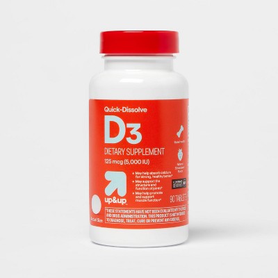 Vitamin D 5000iu Quick Dissolve - 90ct - *Exp 12/27*