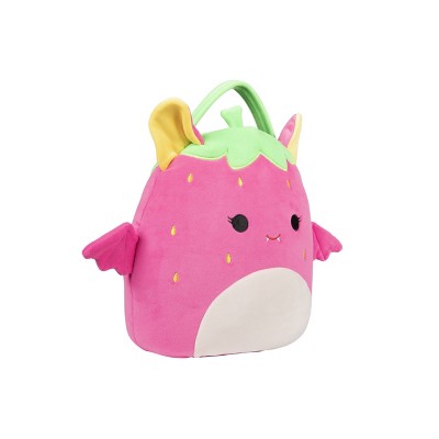 Squishmallows Gwendolyn the Neon Strawberry Bat Halloween Treat Pail