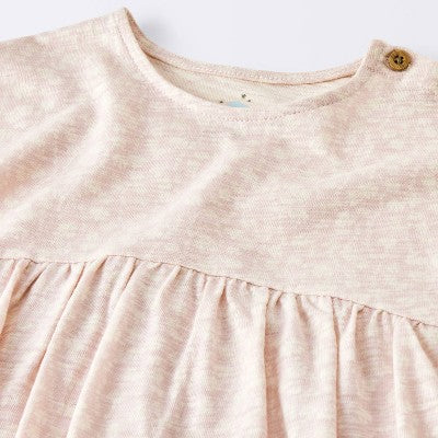 Girls' Newborn - Floral Modal Jersey Romper - Cloud Island Pink